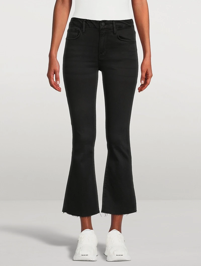 Le Crop Mini Bootcut Jeans