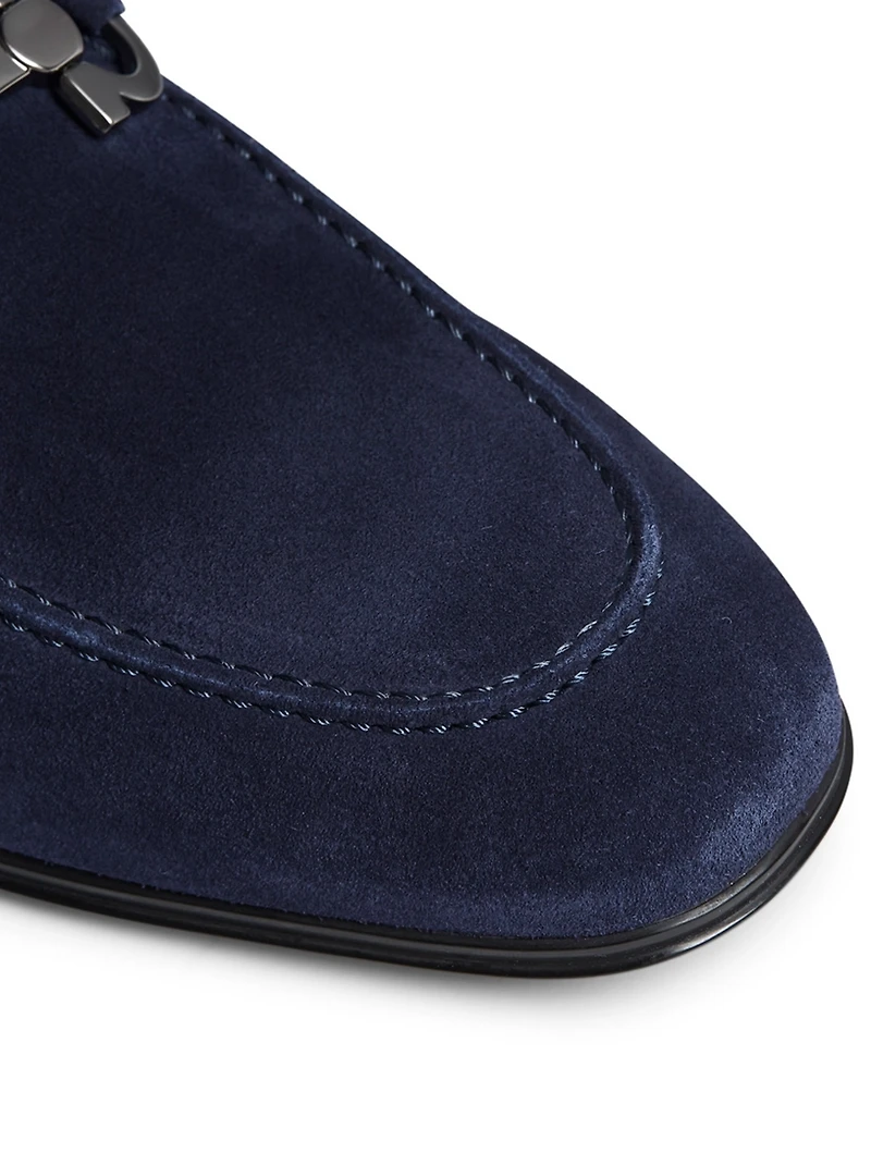 Flori 2 Gancio Suede Loafers
