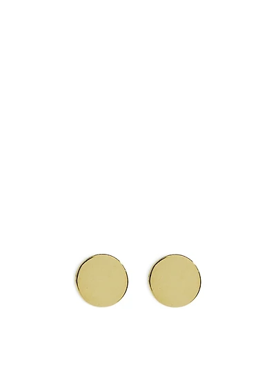 Gold Circle Studs