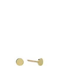 Gold Circle Studs