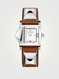 Medor PM Leather Strap Watch