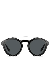 Round Aviator Sunglasses