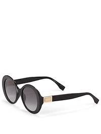 Peekaboo Round Sunglasses