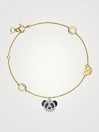 Petite Bo Bo 18K Gold Bracelet With Diamonds