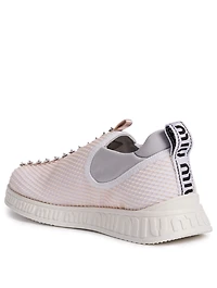 Technical Fabric Slip-On Sneakers