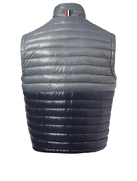 Bicolour Down Satin Tech Vest