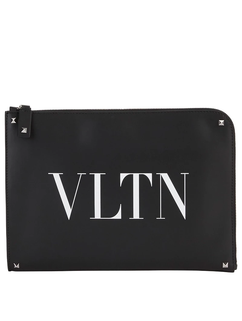 VLTN Leather Pouch