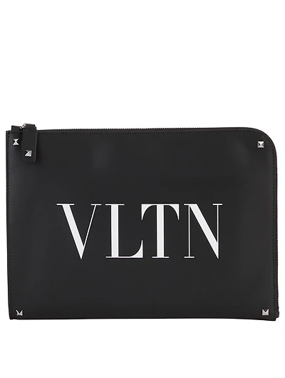VLTN Leather Pouch