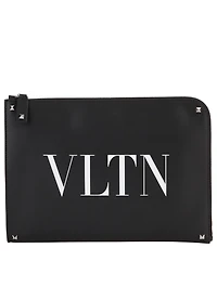 VLTN Leather Pouch