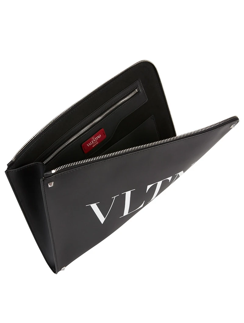 VLTN Leather Pouch
