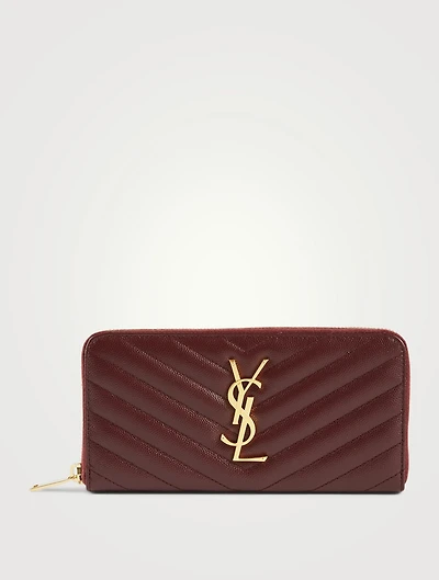 YSL Monogram Leather Wallet