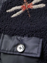 Dragonfly Shearling Coat
