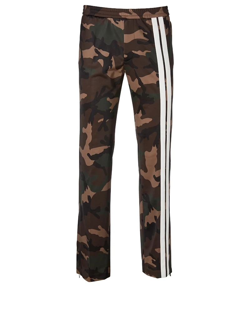Camo Pants With Stripe