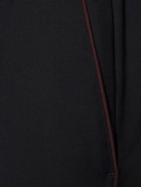 Wool Pants With Stripe