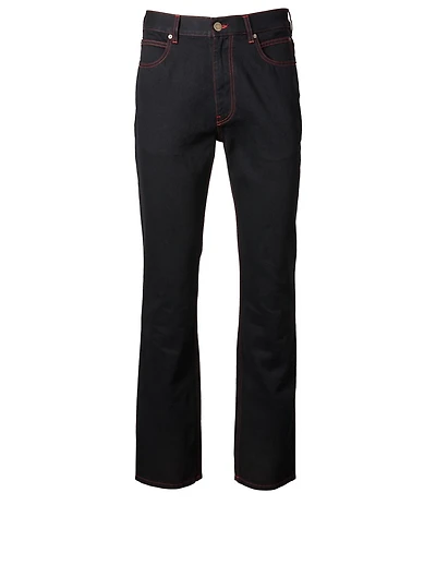 Dennis Hopper High Rise Straight Jeans