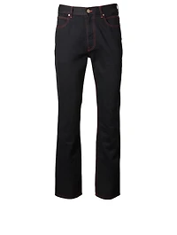 Dennis Hopper High Rise Straight Jeans