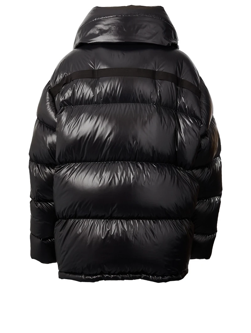 Nylon Oversized Puffer Jacket