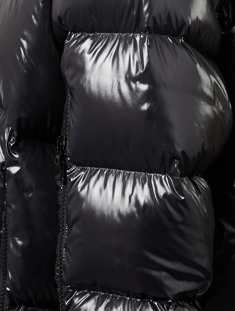 Nylon Oversized Puffer Jacket