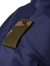 Two-Tone Gabardine Shirt