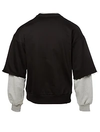 Cotton Layered Sweatshirt