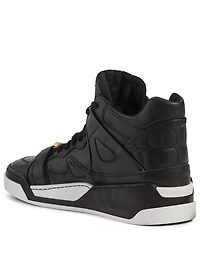 Leather Platform Sneakers