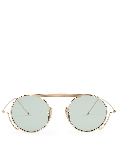 Round Aviator Sunglasses