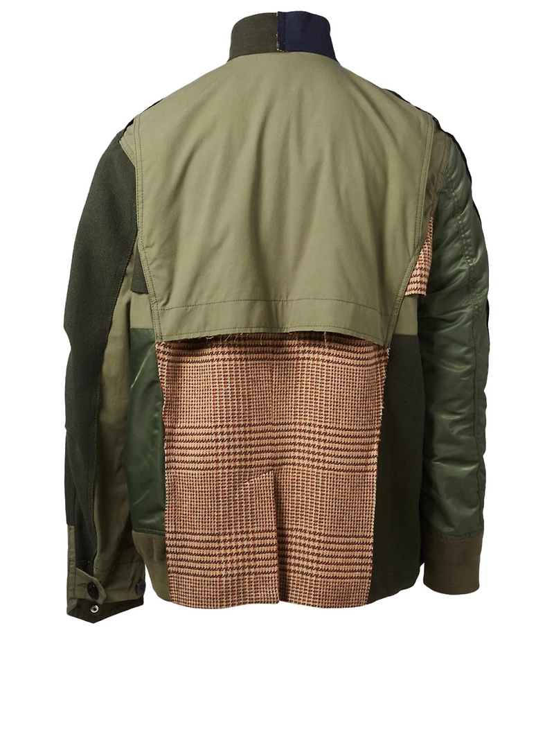 Mixed Media Field Jacket