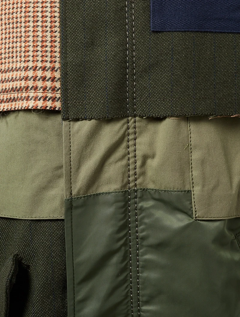 Mixed Media Field Jacket
