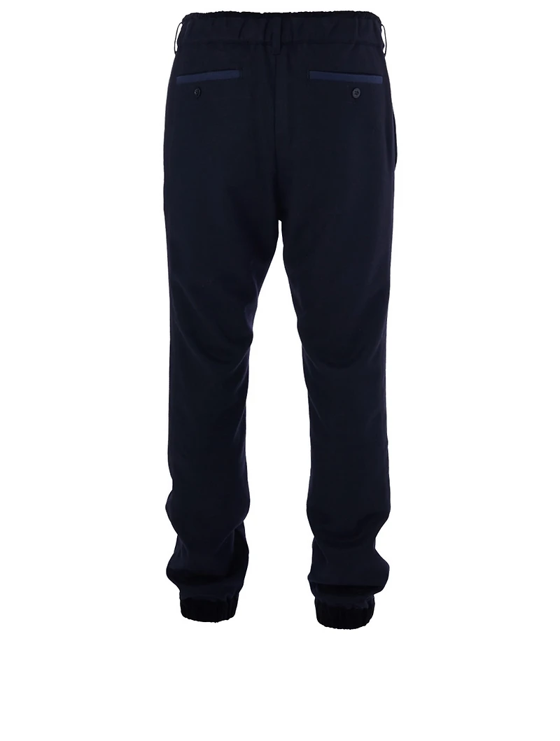 Melton Wool Sweatpants