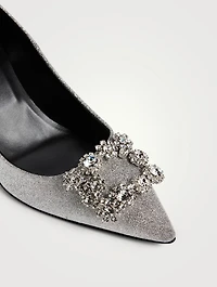 Flower Strass Glitter Pumps