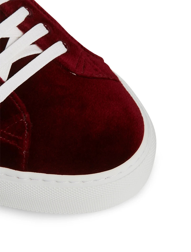 Urban Street Velvet Sneakers