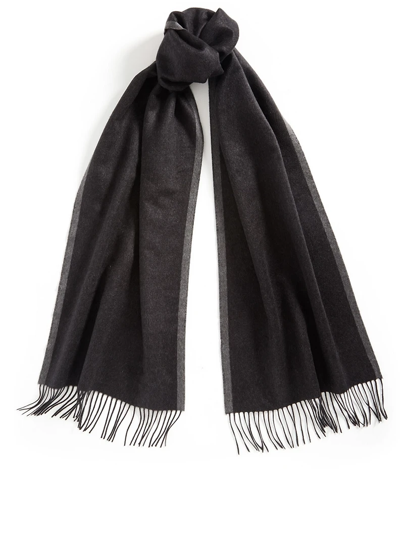 Silk Two-Tone Scarf