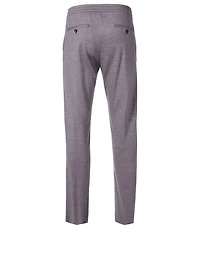 Wool Drawstring Jeans