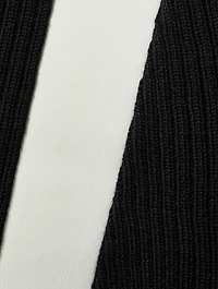 Graphic Flag Wool Mini Skirt