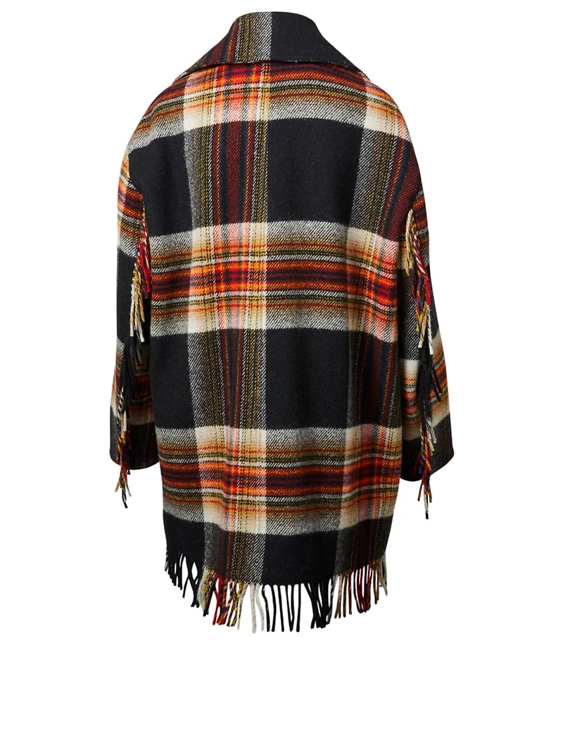 Pendleton Plaid Pea Coat
