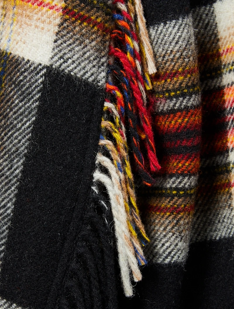 Pendleton Plaid Pea Coat