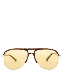 Two-Tone Aviator Sunglasses