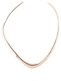 Sabi Brass Chocker Necklace