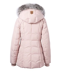 Adali-X Down Coat With Fur Hood