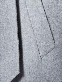 Blair Wool Double-Breasted Coat With Fur Collar