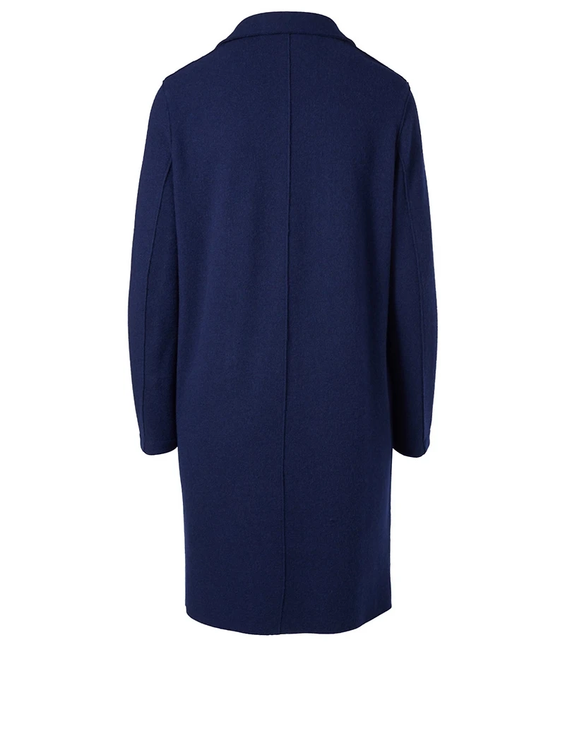 Cashmere Single-Breasted Coat