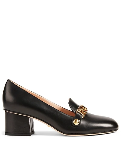 Sylvie Leather Pumps