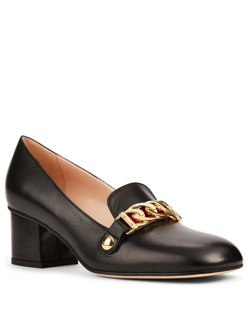 Sylvie Leather Pumps