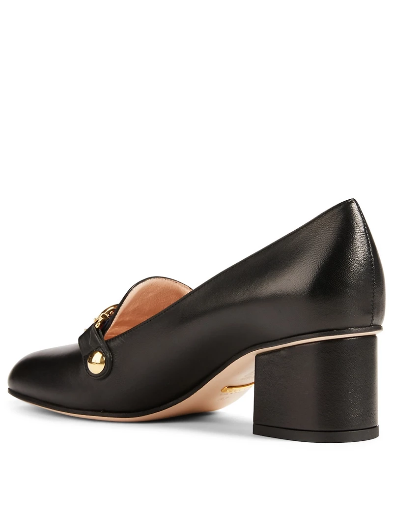Sylvie Leather Pumps