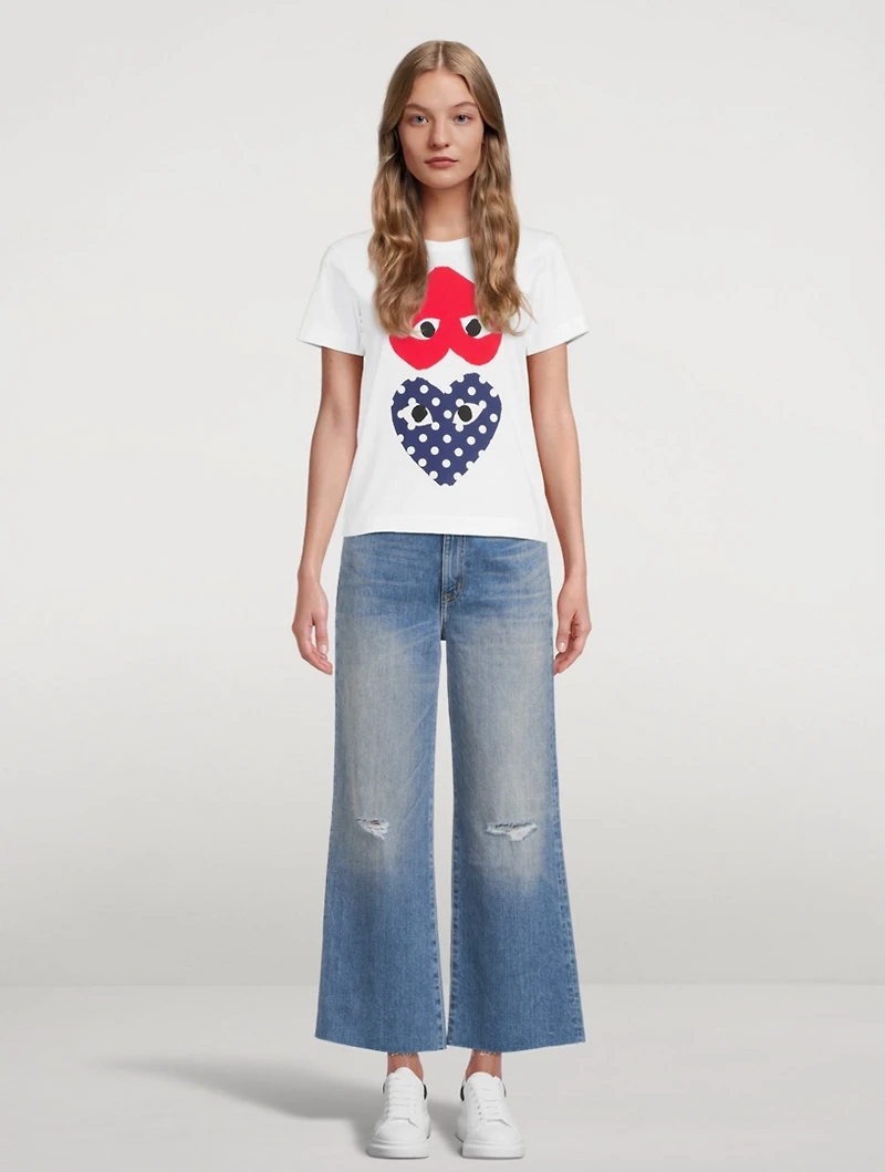 Double Mixed Heart T-Shirt
