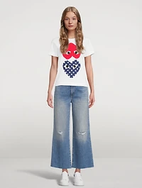 Double Mixed Heart T-Shirt