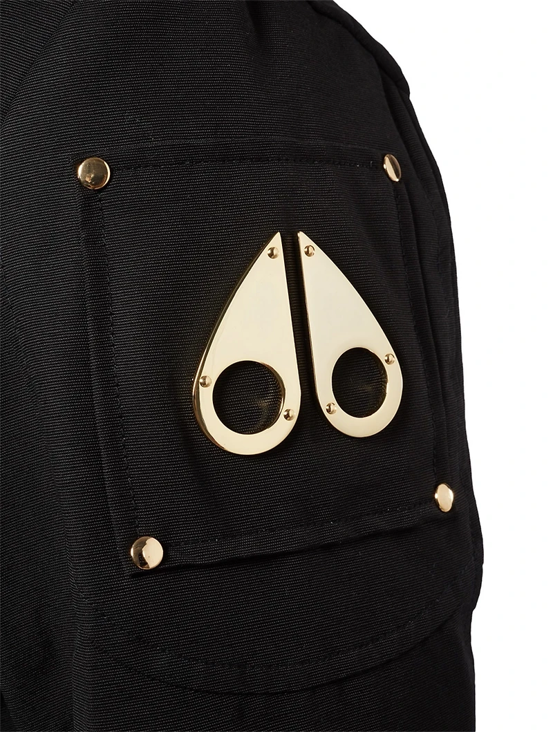 Goldboro Bomber Jacket With Fur Trim