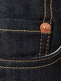 Cropped Jeans With Reflective Tape