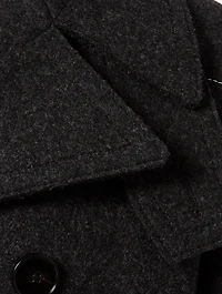 Wool Double-Breasted Field Jacket