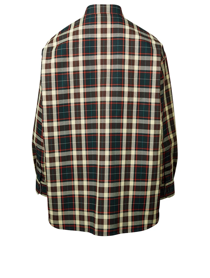 Oversized Shirt Check